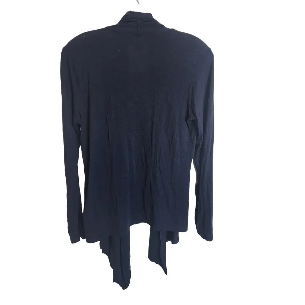 Ellen Tracy Lightweight Open Front Cardigan, Medium